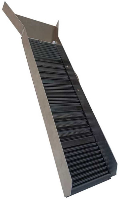 사금 채취 슬라이스 장비 모래 패닝접시 선별기 금추출, 25x75 cm, 1개, 25형 항공 알루미늄 재질 트로프+매트