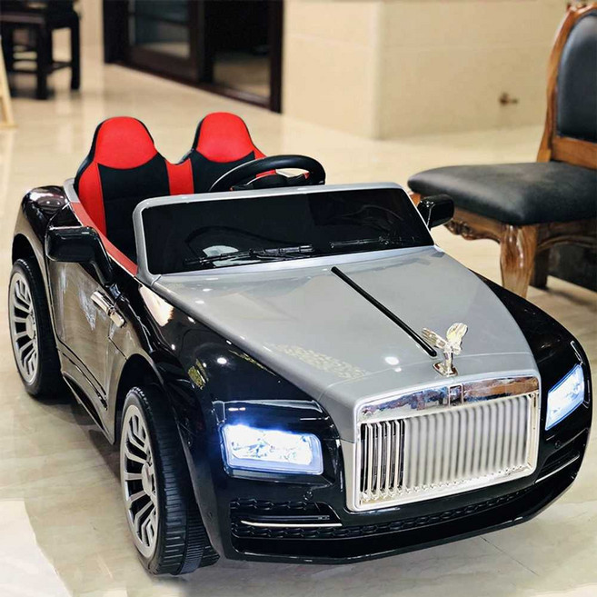 롤스로이스 전동차 승용 2인승 4륜 대형 미니카, 퍼플 사륜구동