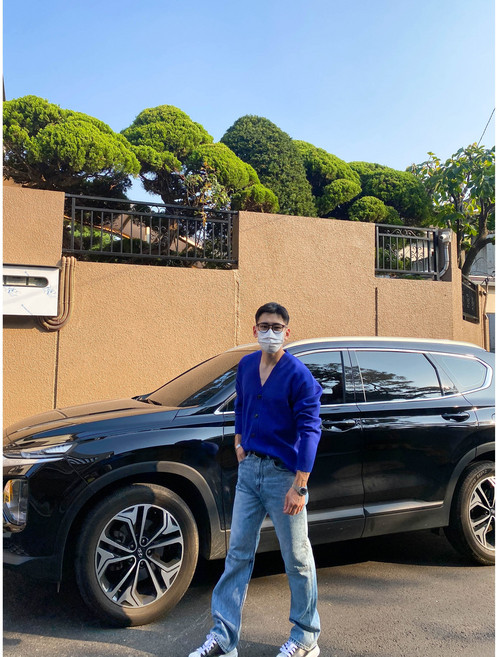 모룸 남자 브이넥 버튼 업 오버핏 니트 가디건 6컬러 M1851