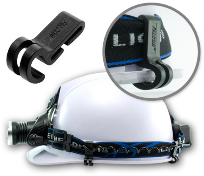 안전모 고정클립 4개 SET 팔콘라이트