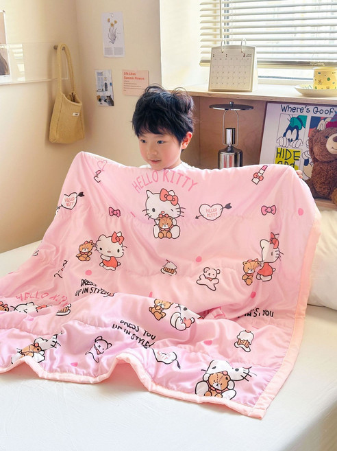 여름 이불 에어컨 이불 차렵이불, 110*150, 케이크 KT