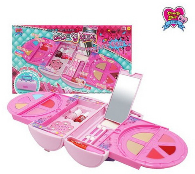 캔디걸 메이크업 핸드백 펼치면 나만의 핸드백, 단품, 1개