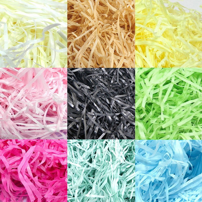 선물완충재 포장 스타핑 쵸핑 100g, 1개, 옐로우100g