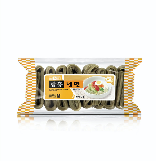 (무)(냉동)별가식품 함흥냉면2kg, 2kg, 3개