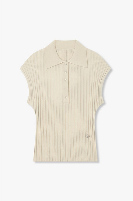 [백화점 홈쇼핑 정품] 보브 카라 넥 골지 니트 풀오버7156250004