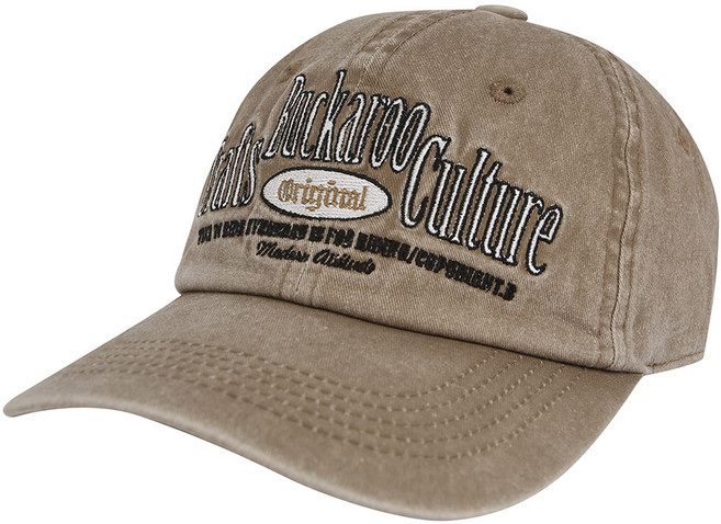 [버커루] 유니 버커루 레터 빈티지 볼캡 (B245AP175P)