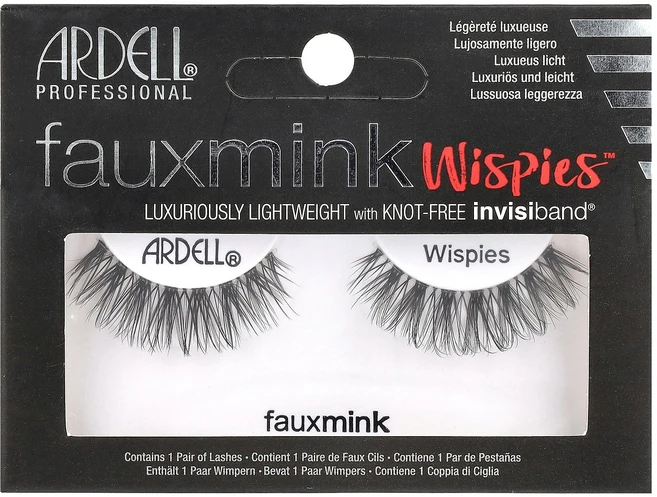 Ardell 인조 밍크 속눈썹 Wisbies™ 1쌍 Ardell (아델), Ardell, 인조 밍크 속눈썹, Wisbies™, 1, 1개 - 쿠팡