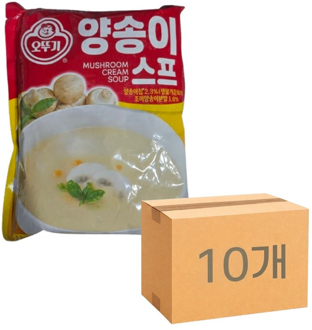 오뚜기 양송이 스프 1kg 10개