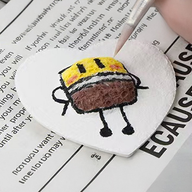 디심플 부푸는 종이 미술놀이 세트, 1세트, 혼합색상