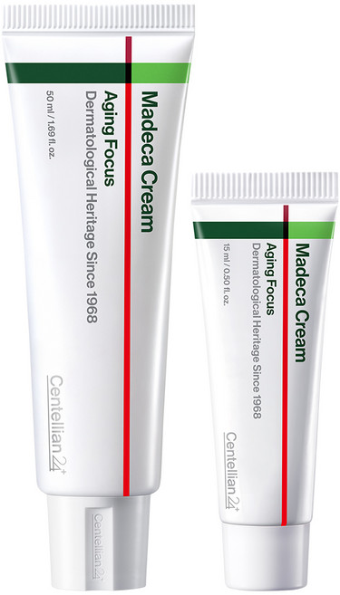 2026 최신상 센텔리안24 마데카크림 에이징 포커스 50ml + 15ml 세트, 1세트