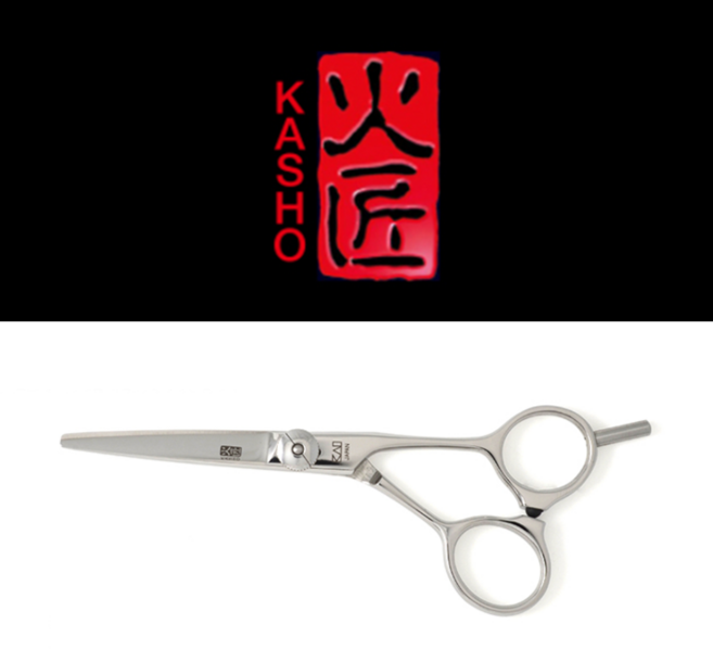 카쇼 KIV-OS 블런트 미용가위 커트 가위 4.5/5/5.5인치 베이직커트 전문가용, KIV-50O/S, 1개