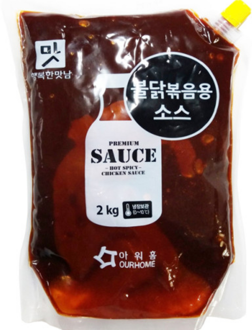 [먹깨비네] 아워홈 불닭볶음용소스 2kg 대용량소스, 1개