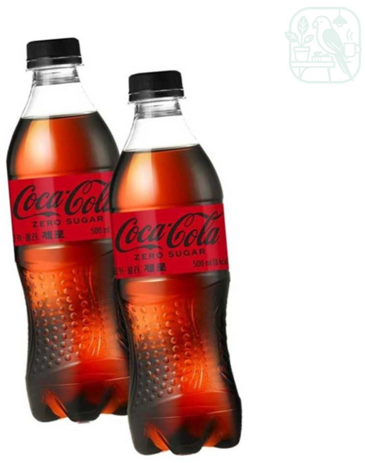 하다스 행사음료 코카콜라제로 500ml 24PET, 24개