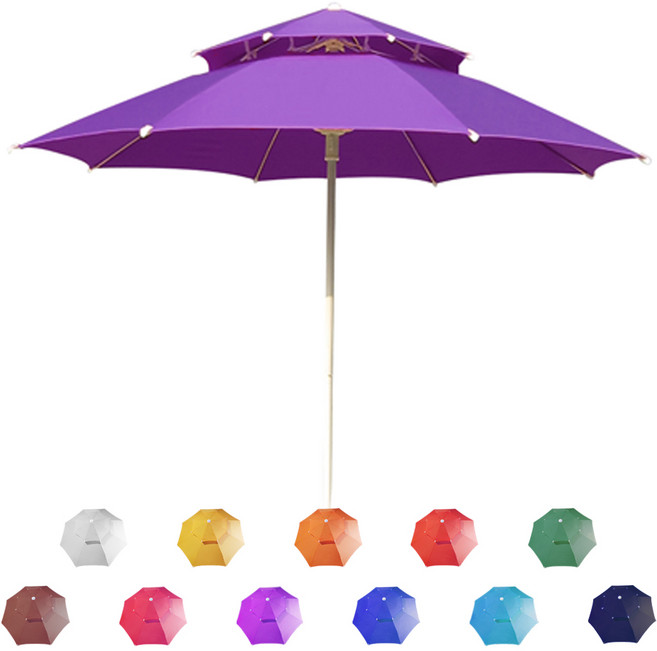도레미파라솔 국산 2단 8각 레귤러 파라솔, 퍼플