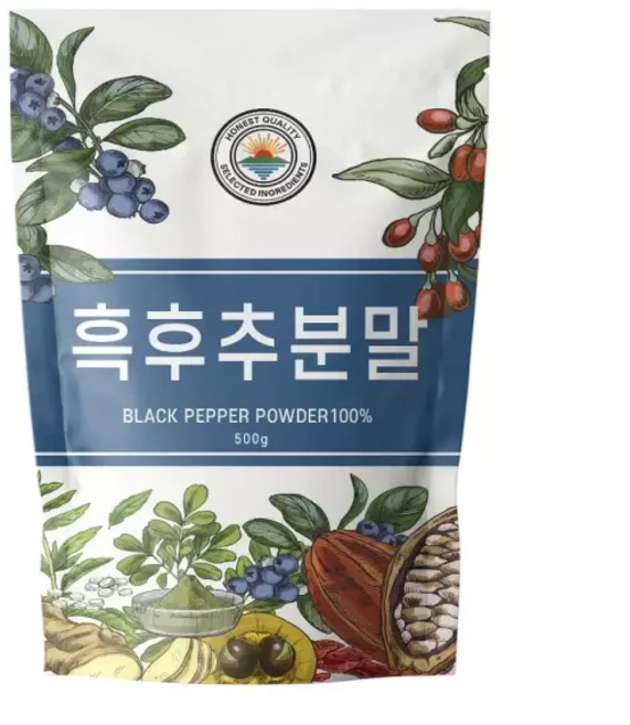 해나식품 베트남 흑후추 분말 가루, 500g, 1개