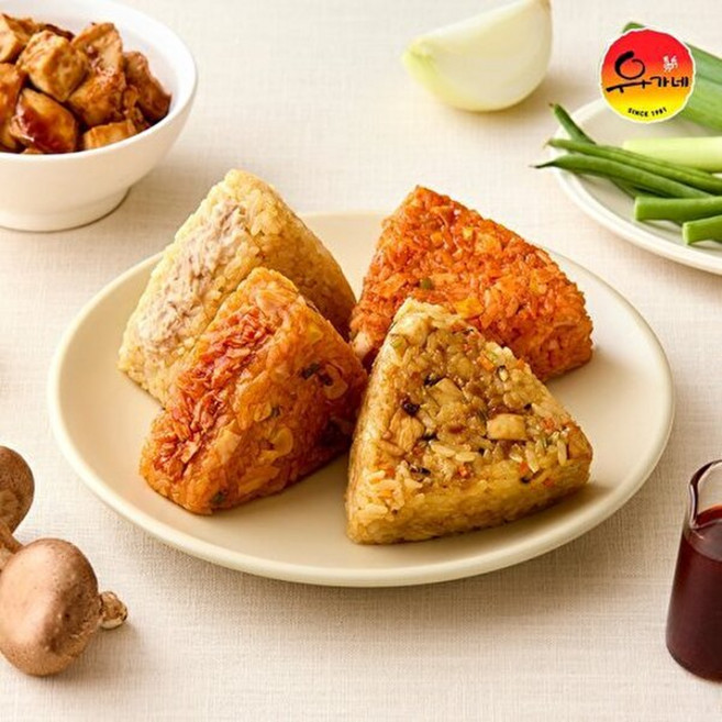 유가네 [T]유가네 꾸운 주먹밥 4종 혼합 16팩 (참치마요 닭갈비 닭불고기 불닭)