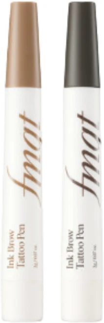 더페이스샵 fmgt 잉크 브로우 타투펜 2g (01호~02호), 02호 그레이브라운, 1개 - 쿠팡