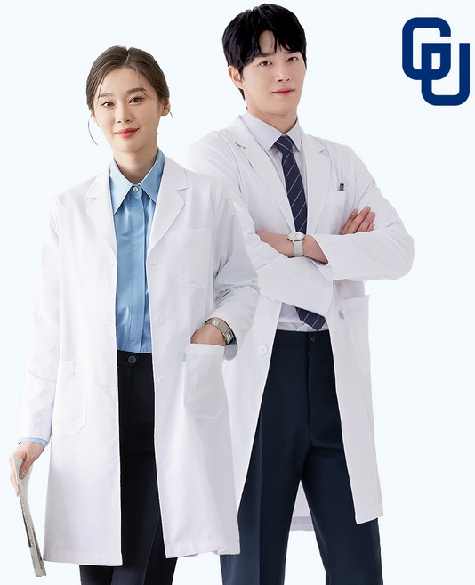굿유 베이직 의사가운 병원 약사 실험 연구소 가운