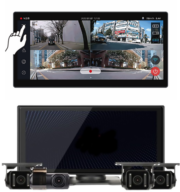 무료출장장착 국산 지넷 화물차 블랙박스 4채널 10.36인치 1톤 포터 봉고3 탑차 윙바디 대형 화물차, 방문장착 2.5톤/3.5톤, 128GB