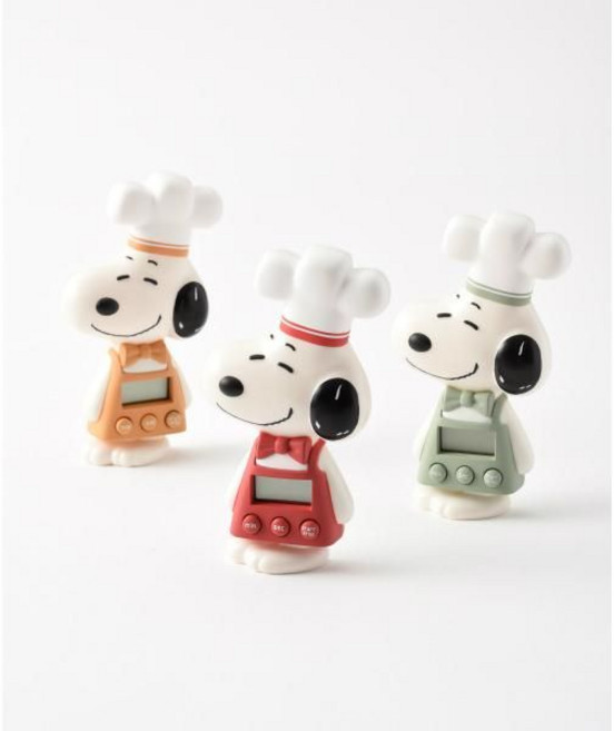 스누피 키친타이머 주방 타이머 SNOOPY 땅콩 상품 멋쟁이 귀엽다 선물 캐릭터 PEANUTS 키친 kitchen timer스누피 타이머--329628, 파스텔 레드, 1개