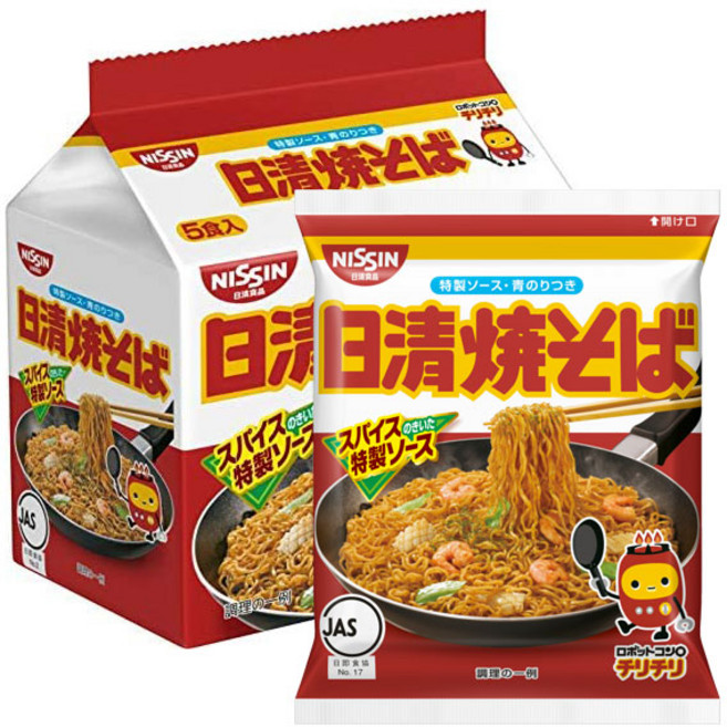 [닛신] 야끼소바 5팩 X 6개, 30개