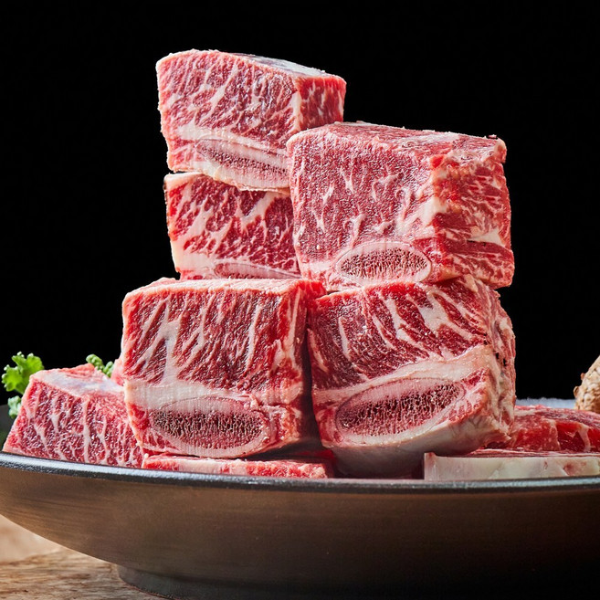 당일발송 지방 깔끔하게 손질한 소갈비 찜갈비 찜용 호주산 청정우, 1개, 2kg