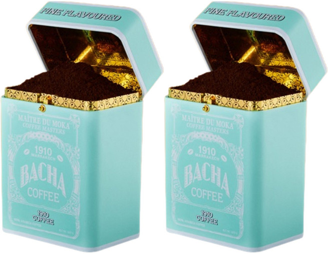 BACHA COFFEE 1910 커피 파우더, 2개, 250g, 분쇄커피