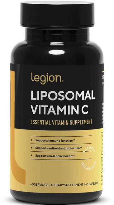 리전 리포소멀 비타민 C 에센셜 서플먼트 캡슐, 1개, 60정