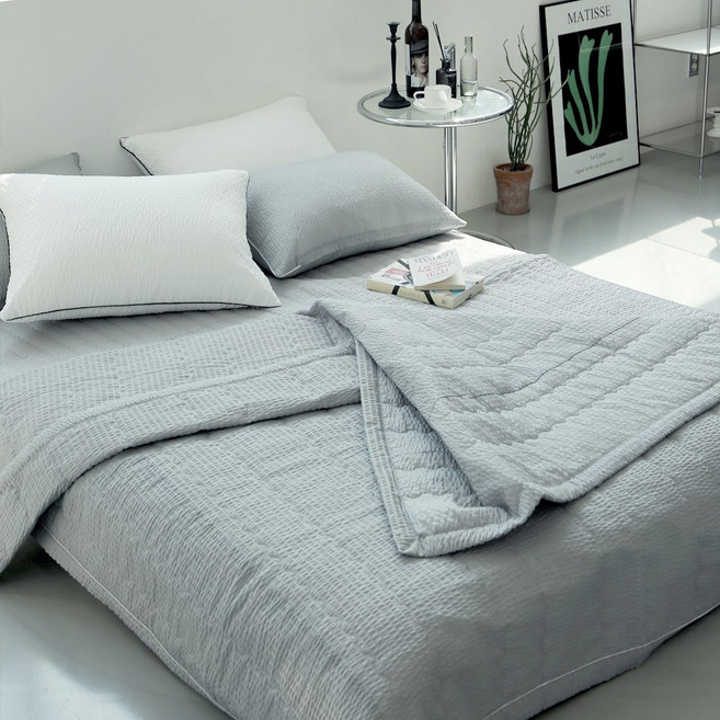 국내제조 띵스룸 쿨링 냉감 리플 여름 이불세트