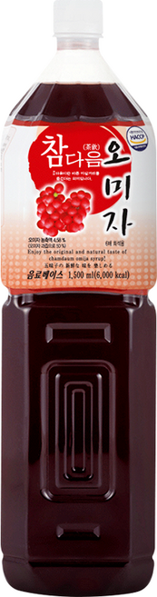 파낙스 참다음 오미자 음료베이스, 1개, 1.5L