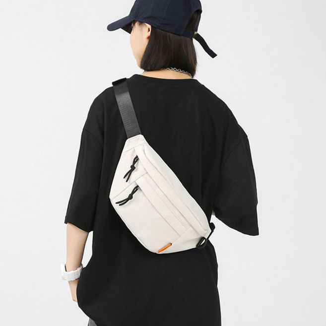 JLVJ 남녀공용 빅사이즈 방수 힙색 크로스백 슬링백