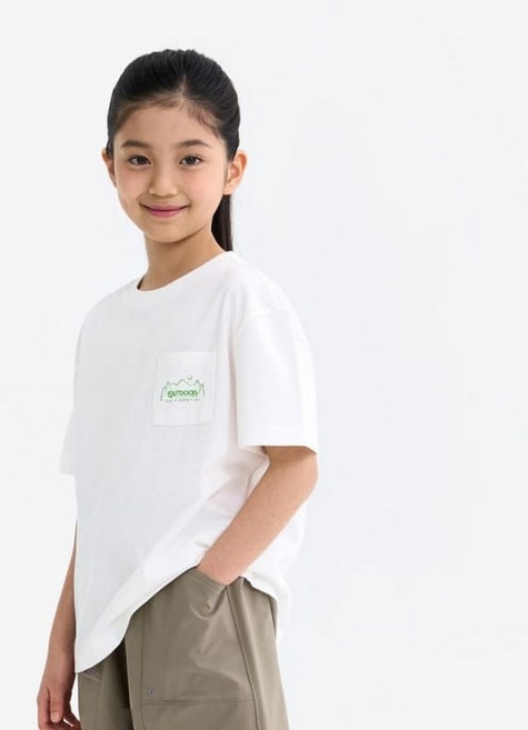 [백화점출고] [본사]포켓 반팔티 (아이보리) OD252ISS11_IVY