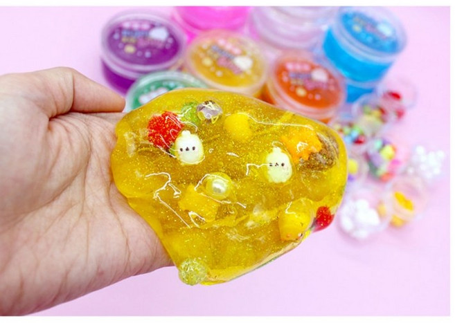 몰랑이 피규어 슬라임 세트, 랜덤, 1개