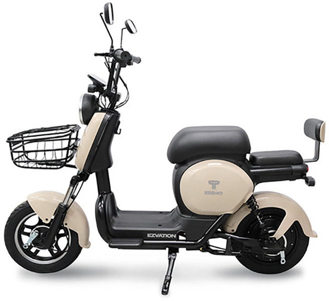 이지베이션 타우러스 ES940 전동스쿠터 48V 10Ah 48V 20Ah 60V 21Ah 여성 출퇴근 2인용 전기스쿠터, 크림