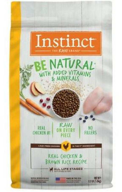 인스팅트 전연령용 네이처스버라이어티 BE내추럴 독 키블 강아지 건식사료, 닭, 1kg, 1개