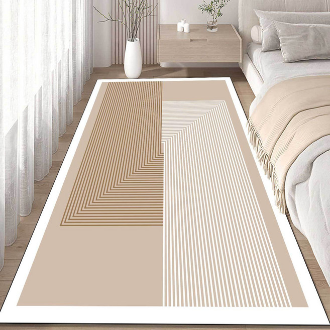 가정용 사계절 인테리어 러그 거실카페트 침실 러그 소파 카페트 침실 침대 발매트 CJJ