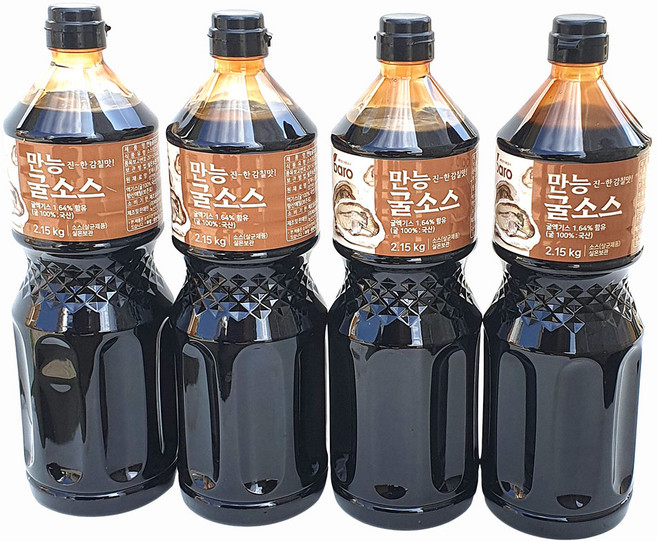 새마원 만능굴소스 남해굴 볶음밥 한식 중식 양식, 4개, 2.15kg