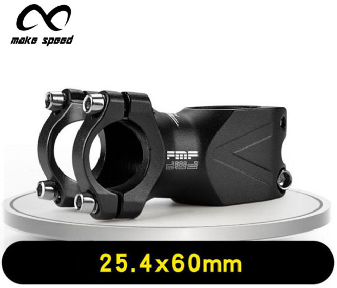 make speed 경량 자전거 스템, 1개, 25.4mm-60mm