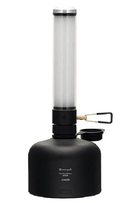 스노우피크 snow peak 캠핑 아웃도어 기가 파워 랜턴 블랙 ES-820, 1개