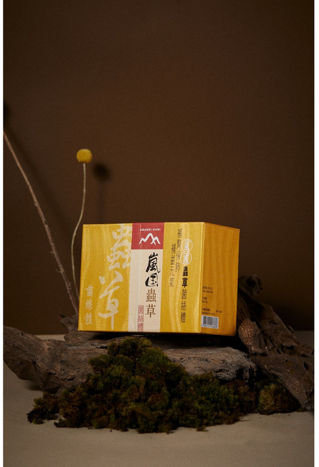 [퓨라팜] 동충하초 균사체 신장 폐 강화 이상정인 건강 영양 보조제 Arashi Kuni 72정, 1개, 350mg