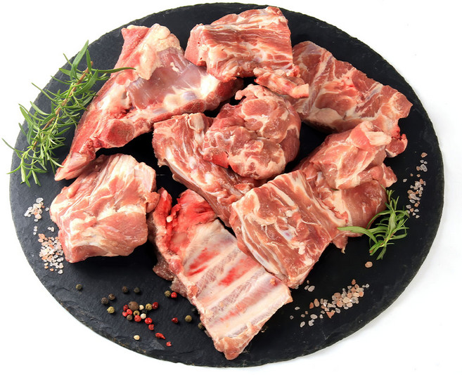 국내산 한돈 냉동 돼지등뼈 감자탕뼈, 1개, 2kg