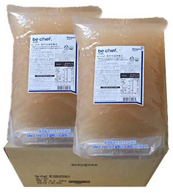 동원)동치미 냉면육수(벌크)-1박스(5kgx2개) 업소전문용, 2개, 5kg