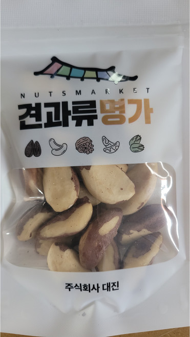 아름건어물 브라질너트 80g 250g[소포장], 1개