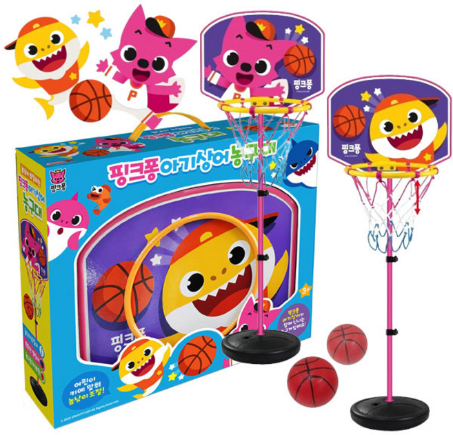 핑크퐁 아기상어 농구대, 단품, 1개