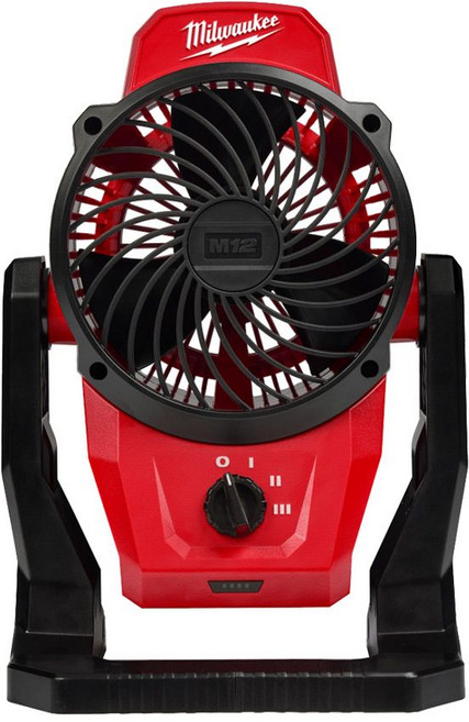 밀워키 M12 AF-0 충전 선풍기 12V 베어툴 작업 현장 냉방 건설 현장 선풍기