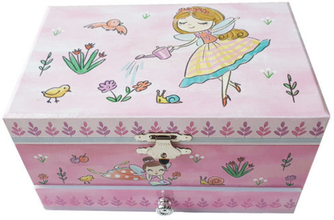 발레리나 오르골 보석함 쥬얼리 뮤직박스 발레 보석상자 인테리어 소품 디자인 아이디어 상품, 대형 발레리나, 1개