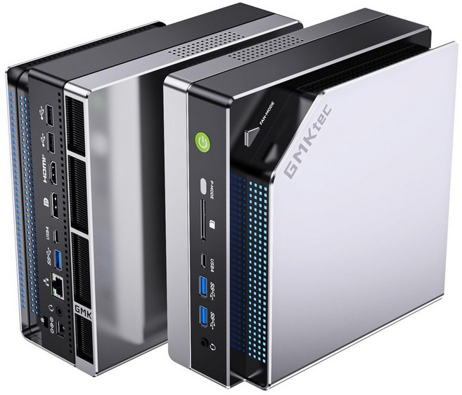 GMKtec EVO-X2 PC AMD Ryzen AI Max+ 395 PC Radeon 8060S LPDDR5X 8000MHz 64GB SSD Windows11 Pro WiFi7