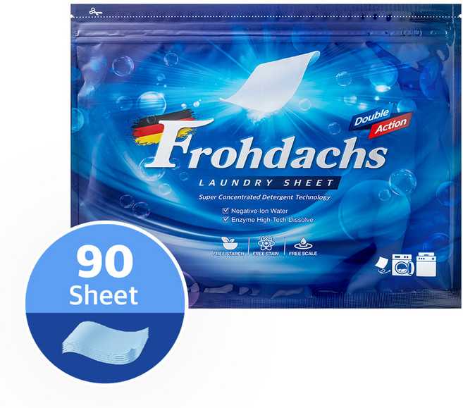 프로닥스 초고농축 시트세제 종이세제(3팩 90매), 3세트, 30매입