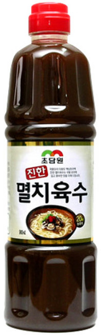 초담원 진한 멸치육수 900ml, 1개