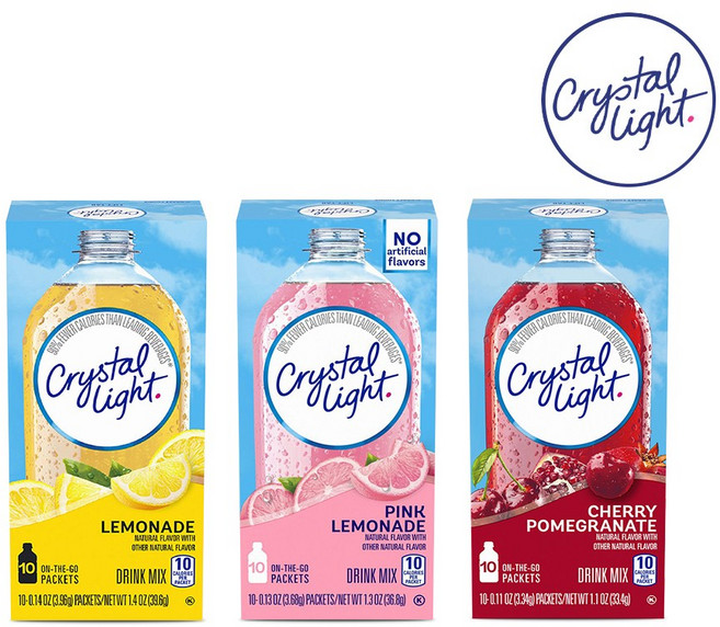 DOWN 칼로리 크리스탈라이트 체리석류 + 핑크레몬 + .체리석류, 1세트, 3.68g